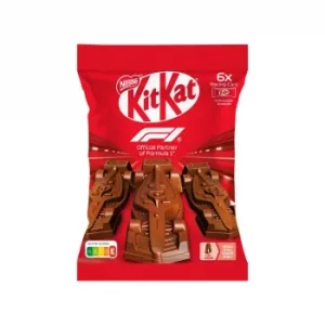 Barritas de Galleta Crujiente Nestlé Kit Kat Fórmula 1 sin Gluten 66 G.