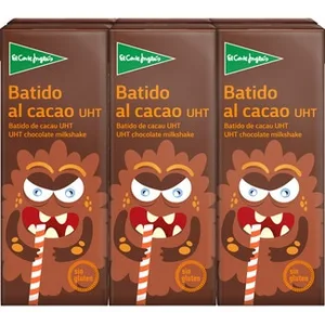 Batido al Cacao sin Gluten Pack 6  el Corte Ingles 200 ML