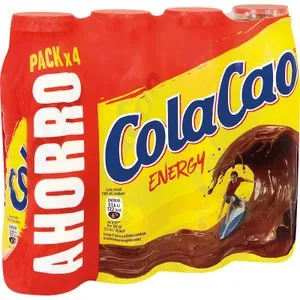 Batido de Cacao Energy Botellín Pack de 4 4 X 188 Ml
