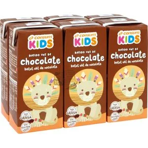 Batido de Chocolate Minibrik Pack de 6 6 X 200 Ml