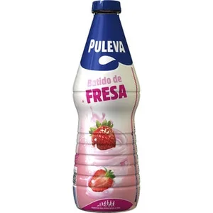 Batido de Fresa 90% de Leche sin Gluten  Puleva 1 L