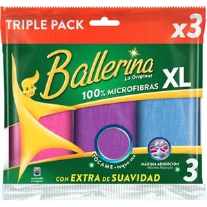Bayeta 100% Microfibra XL la Original Ballerina
