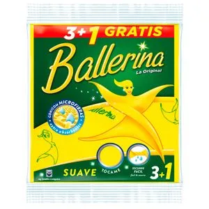 Bayeta Amarilla 4 u
