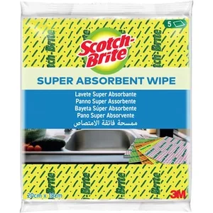 Bayeta Amarilla Súper Absorbente 20x18 Cm Scotch Brite