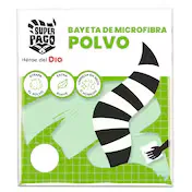 Bayeta Microfibra Atrapa Polvo Super Paco de Dia Bolsa 1 Unidad