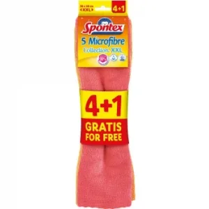 Bayeta Microfibra Spontex Collection XXL 4 Ud.