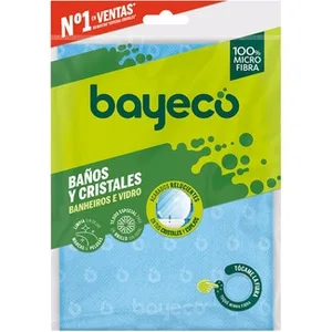 Bayeta Multiusos Microfibra Baños y Cristales  Bayeco 1 Unidad