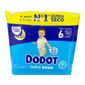 Dodot Bebé-seco Pañales Talla 6 (13-18 Kg) 56 Uds. 66 UD
