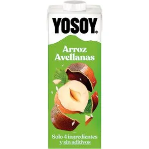 Bebida de Arroz y Avellanas Brik 1 L