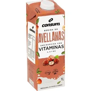 Bebida de Avellanas con Calcio Brik 1 L