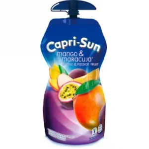 Bebida de Fruta Mango y Maracuyá Capri Sun Bolsita de 33 Cl.