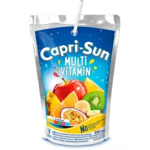 Bebida de Fruta Multivitamínico Capri-sun 20 Cl.