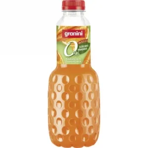 Bebida de Fruta Zanahoria y Naranja Granini sin Azúcares Añadidos Botella 1 L.