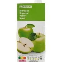 Bebida de Manzana Eroski, Brick 1l