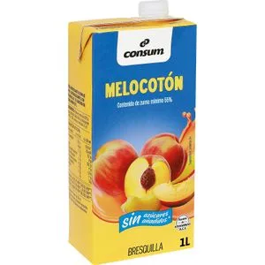 Bebida de Melocotón sin Azúcares Añadidos 1 L