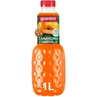Bebida de Naranja y Zanahoria Granini, Botella 1 Litro