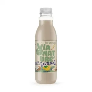 Bebida de Zumo de Frutas y Avena Via Nature Botella 75 Cl.