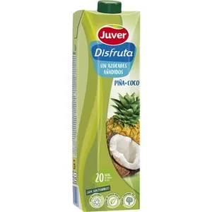 Bebida de Zumo de Piña y Coco a Partir de Concentrado sin Azúcares Añadidos Juver Disfruta