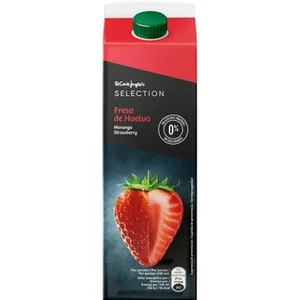 Bebida de Zumo Exprimido de Fresa de Huelva 0% Azúcares Añadidos el Corte Ingles Selection