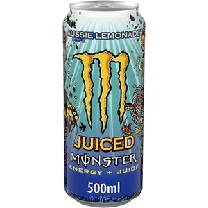 Bebida Energética con Taurina y Ginseng Juiced Aussie Style Lemonade  Monster Energy 50 CL