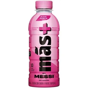 + Bebida Isotónica By Messi sin Cafeína con Sabor a Frutos Tropicales  MAS 50 CL