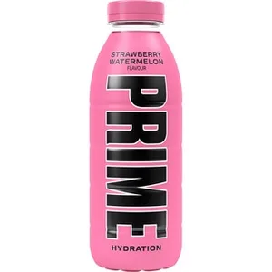 Bebida Isotónica Hidratante Sabor Fresa y Sandía con Edulcorantes Prime 50 CL