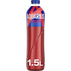 Bebida Isotónica Sabor Melocotón Rojo Aquarius 1.5 L