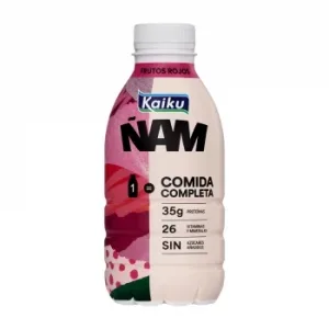 Bebida Láctea con Sabor a Fresa y Frambuesa Ñam Kaiku sin Gluten sin Lactosa 500 Ml.