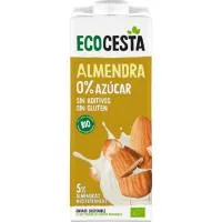 Bebida Vegetal de Almendra sin Azúcar Ecocesta, Brik 1 Litro