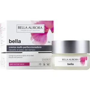 Bella Crema de Día Multi-perfeccionadora para Piel Normal-seca Spf-20 Corrige los Primeros Signos de la Edad Escudo Anti-polución Bella Aurora