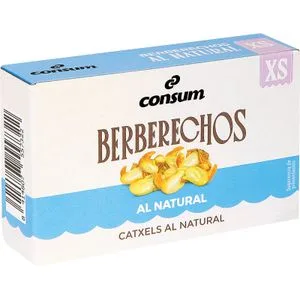 Berberechos al Natural XS 63 Gr