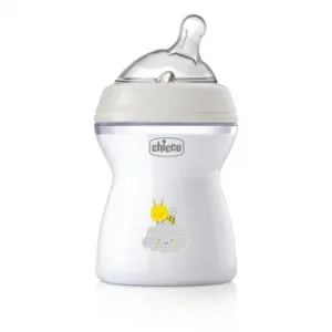 Biberón Anticólicos 2+ Meses Tetina Inclinada de Silicona Naturalfeeling Chicco 250 Ml.