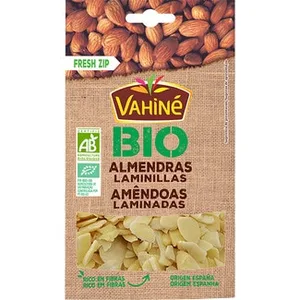 Bio Almendras en Laminillas Ecológicas  Vahine 100 G