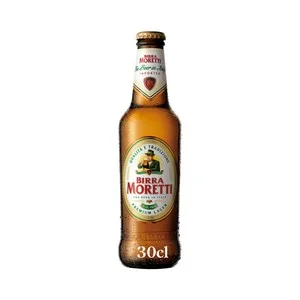 Birra Moretti Cerveza Italiana Rubia Botella 33 Cl. 330 ML