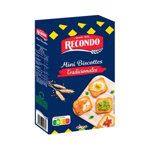 Recondo Mini Biscottes 120 G.