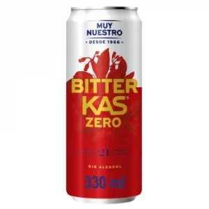Bitter Kas Zero Lata 33 Cl.