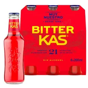 Bitter sin Alcohol Pack de 6 Vidrio 6 X 0,2 L