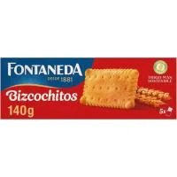 Bizcochitos con Huevo y Mantequilla Fontaneda, Caja 140 G