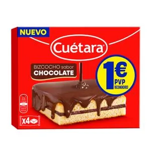 Bizcocho Chocolate 112 Gr