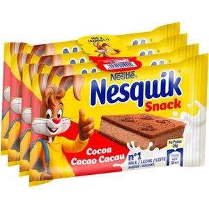 Bizcocho Relleno de Crema de Leche al Cacao Pack 4 X 26 G Nestle Nesquik