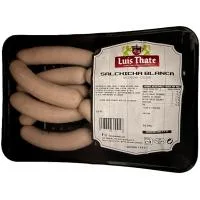 Salchicha Blanca Luis Thate, Bandeja Aprox. 350 G