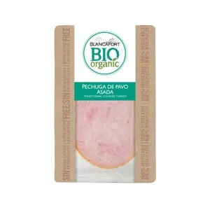 Blancafort Pechuga de Pavo Asada Ecológica en Lonchas Ecológica Blancafort BIO Organic 80 G.
