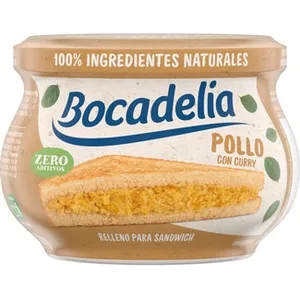 Bocadelia Pollo con Curry Relleno para Sandwich la Piara