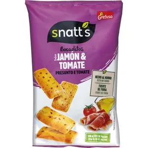Bocaditos Jamón y Tomate 110 Gr