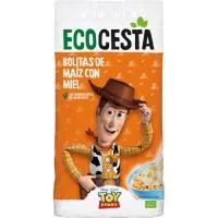 Bolitas de Maíz con Miel Bio Ecocesta, Bolsa 400 G