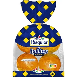 Bollitos con Masa Madre 8 Unidades Pasquier