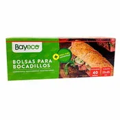 Bolsas Bocadillo Bayeco 22x35