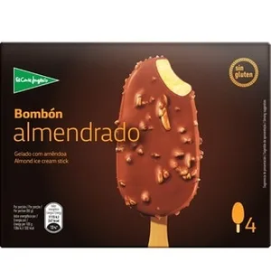 Bombón Helado Almendrado sin Gluten 4 Unidades el Corte Ingles