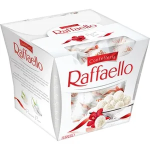 Bombones Crujientes de Coco y Almendra 15 Unidades Ferrero Raffaello 150 G