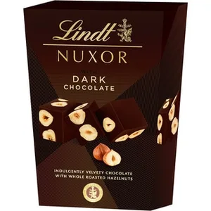 Bombones de Chocolate Negro con Avellanas Tostadas  Lindt Nuxor 150 G